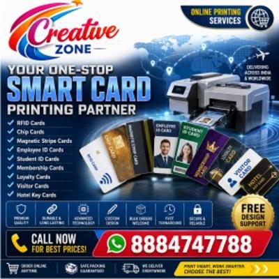 Corporate Plastic ID Card | RFID Smart Card Printing | Digital ID Card | 600